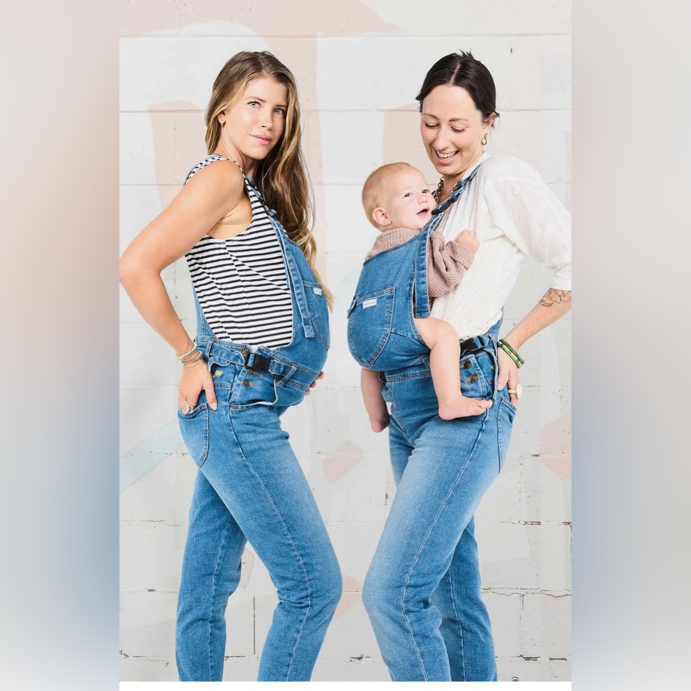 Mumsie NEW the Sunday baby carrying overalls women’s XL